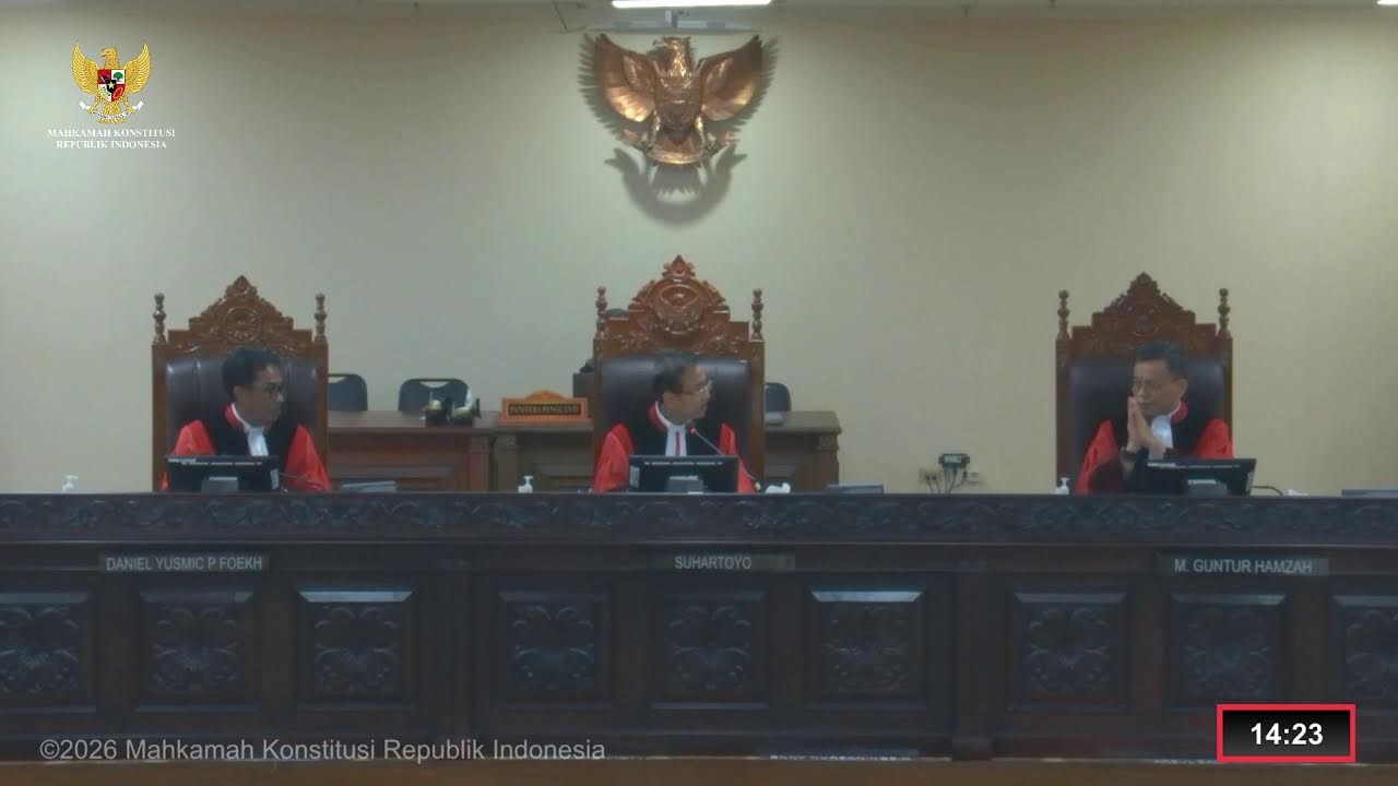 Sidang Perkara Nomor 73/PUU-XXIV/2026. Rabu, 11 Maret 2026.
