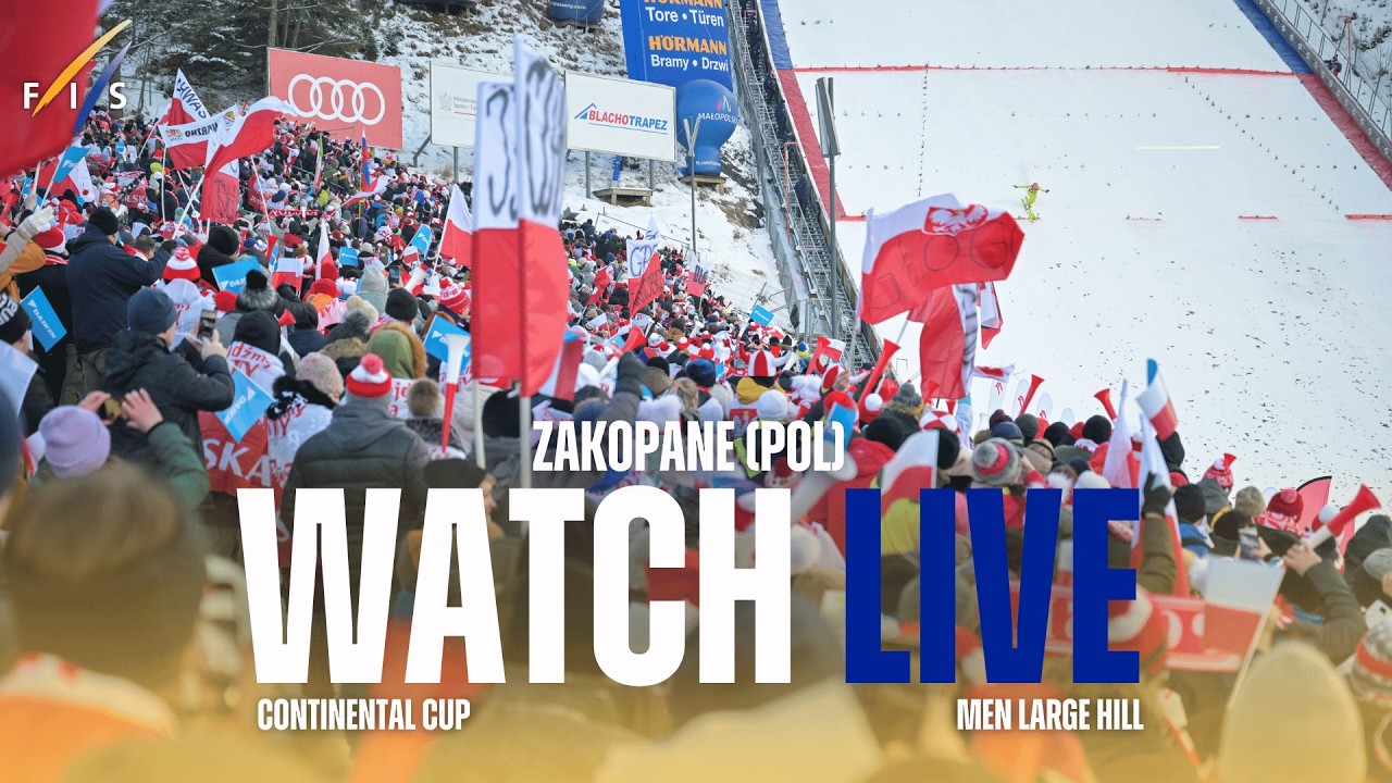 LIVE | Zakopane (POL) - M - Large Hill - FIS Ski Jumping Continental Cup