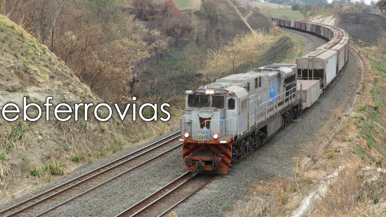 LOCOMOTIVAS ES43BBi VLI EM TRA&Ccedil;&Atilde;O DISTRIBU&Iacute;DA