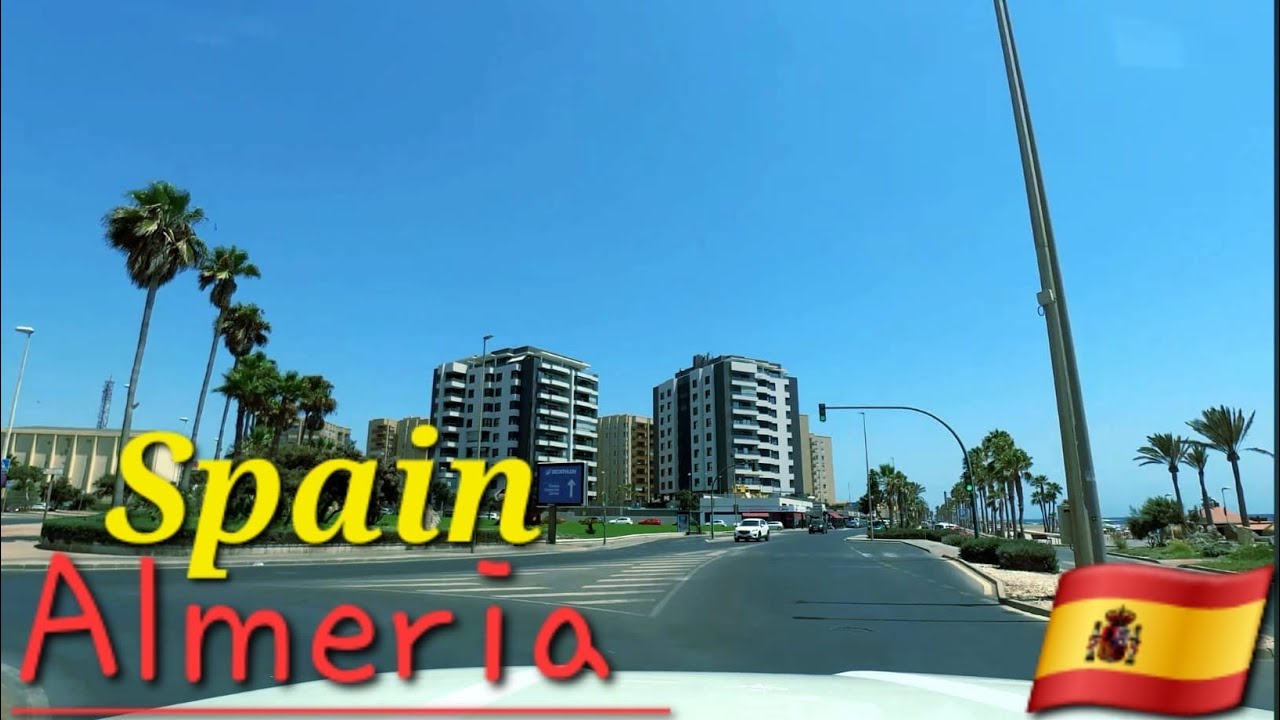 Driving in Almeria Spain