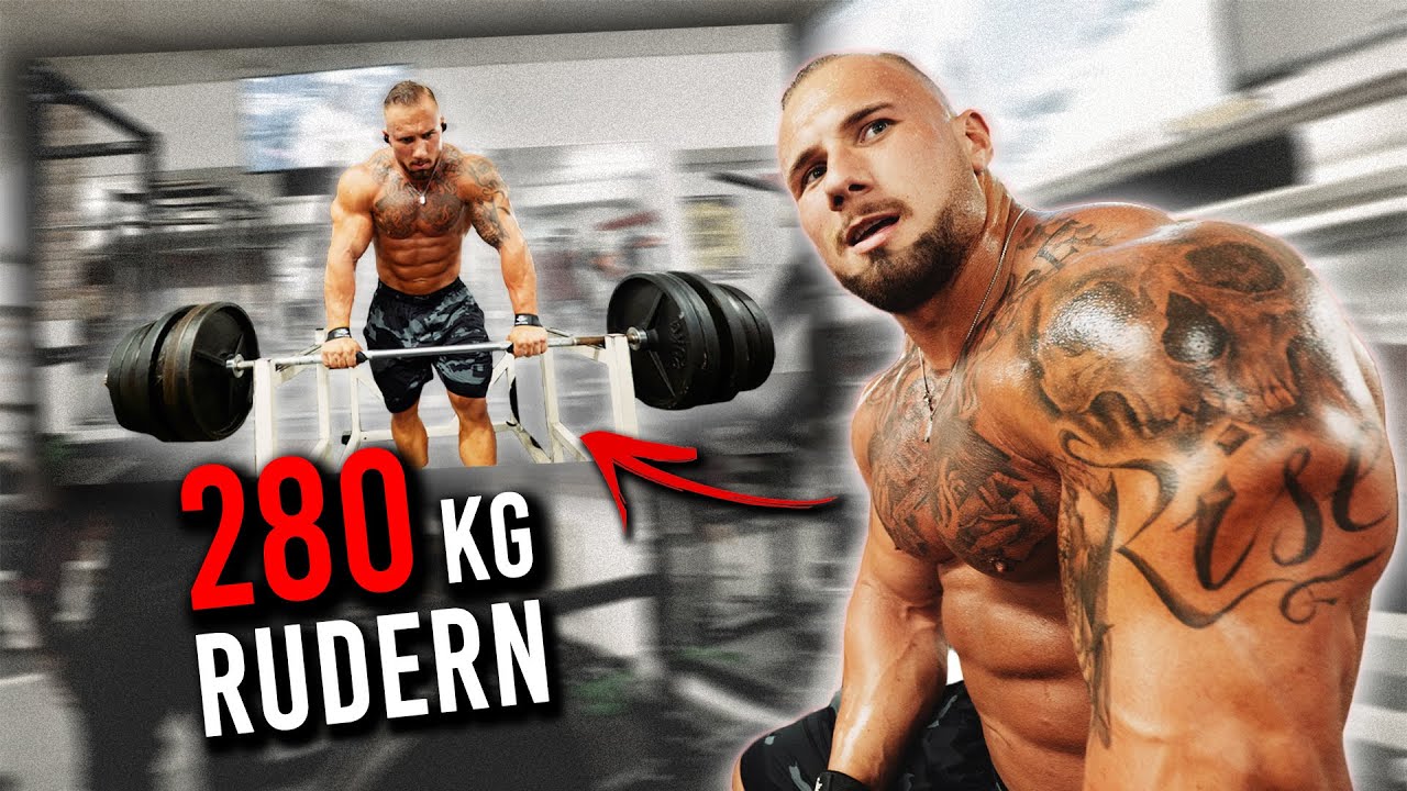 Ich hätte auch 300kg Rudern können