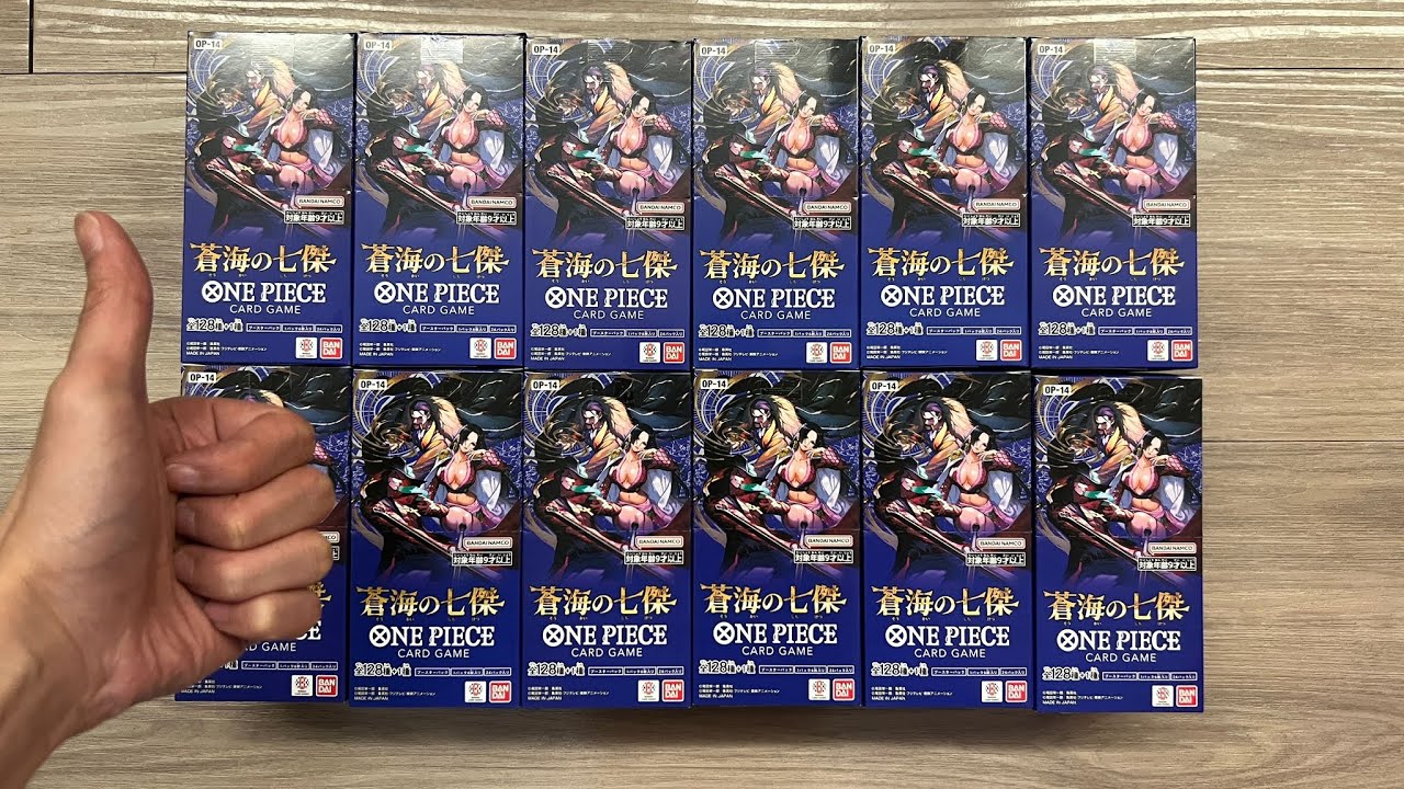 OP14 人棄我取 只要金巴基 蒼海的七傑 ONE PIECE CARD GAME