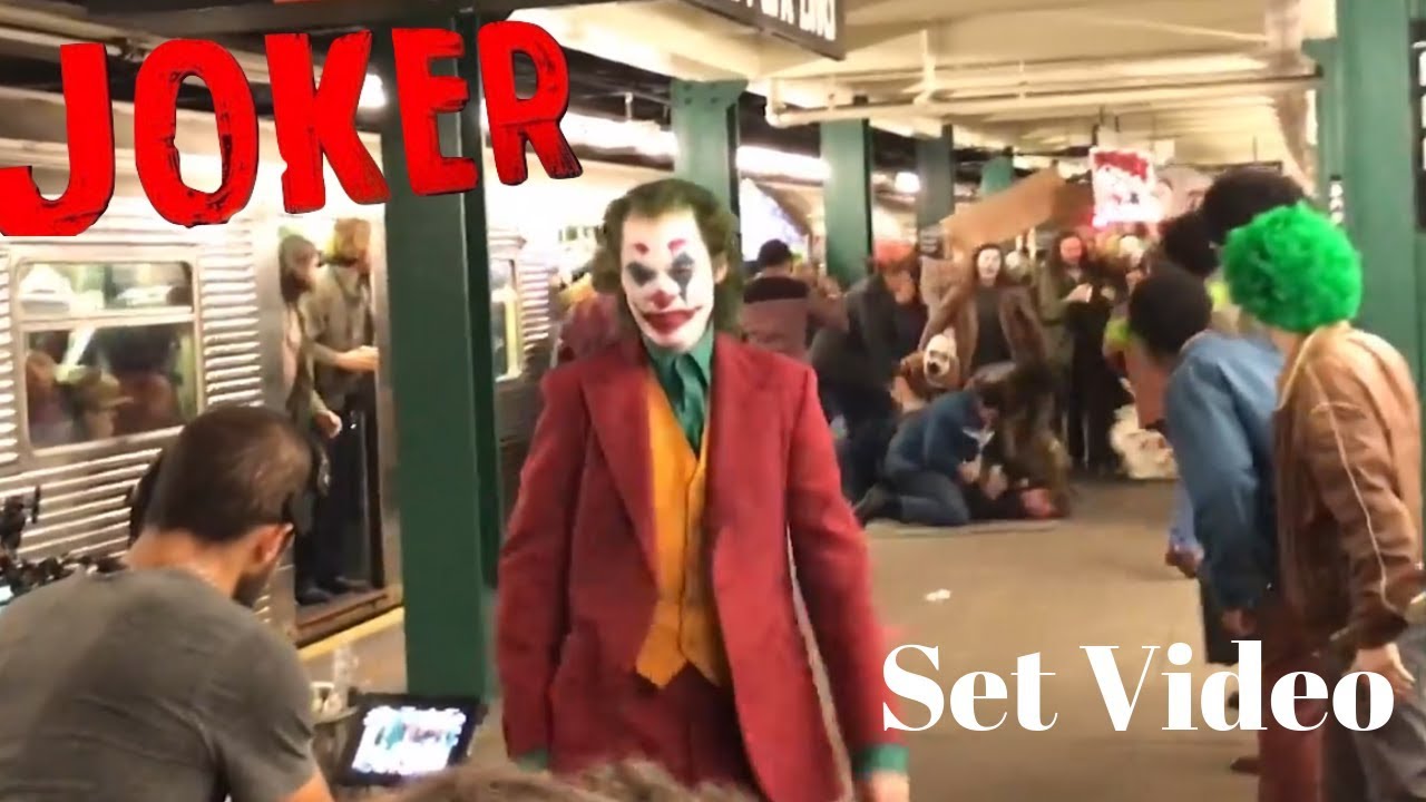 JOKER SUBWAY SET VIDEO!