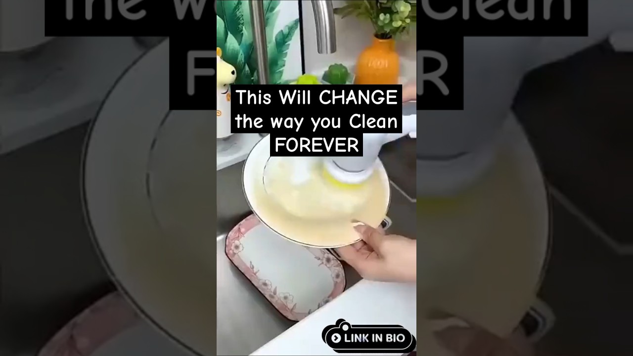This Electric Spin Scrubber Will Change the Way You Clean Forever! Amazon's Best Kept Secret!