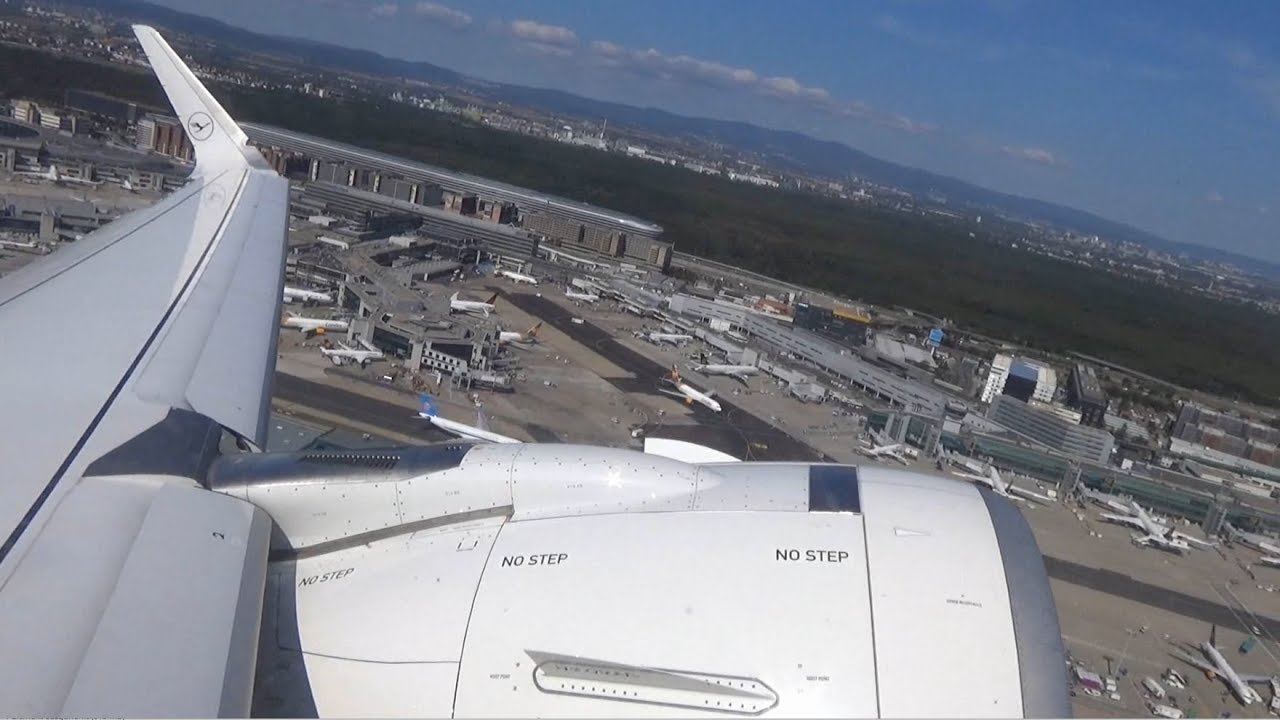 Onboard Takeoff Lufthansa A321NEO | Frankfurt Airport | A321-271NX(WL) D-AIEA