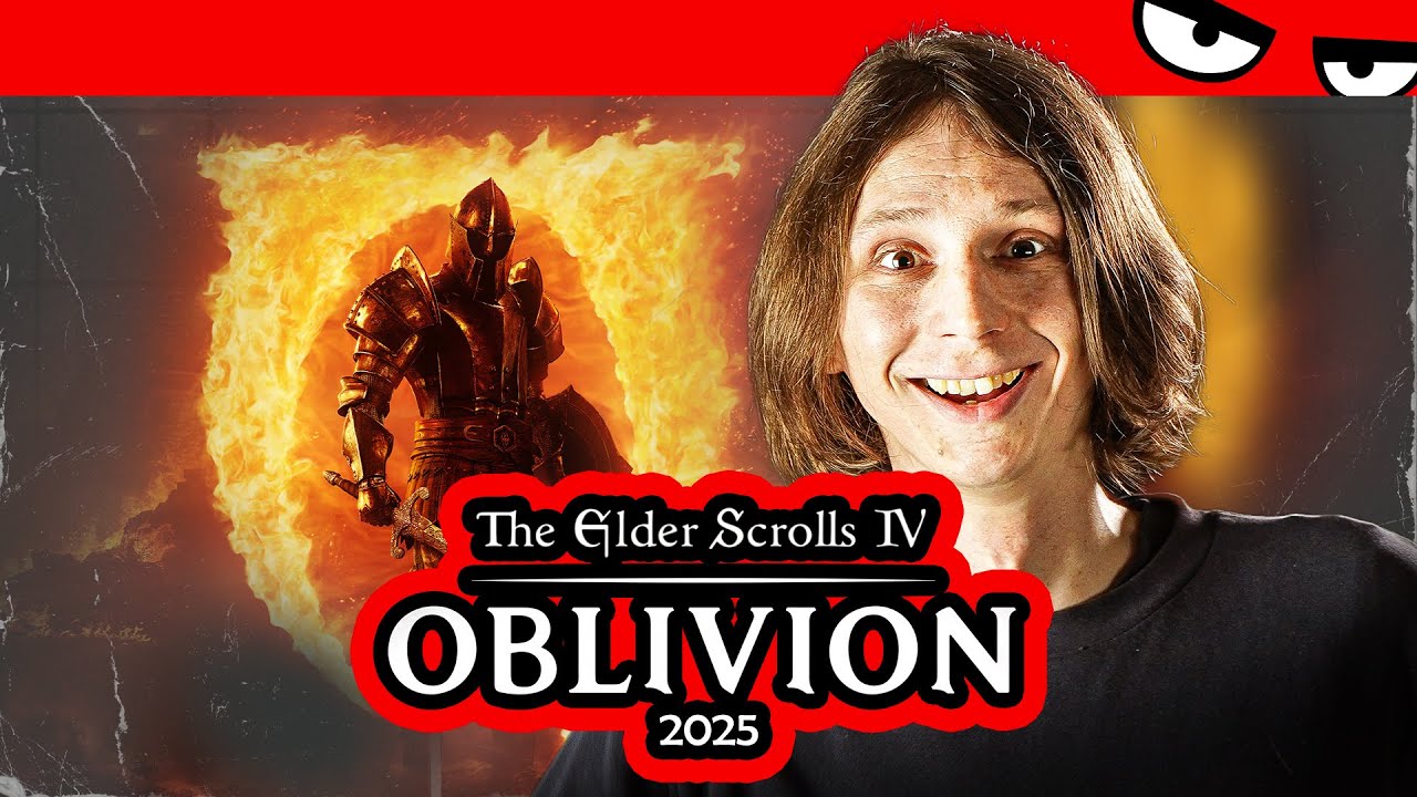 Die pure, tolle Nostalgie! Valentin spielt OBLIVION REMASTERED