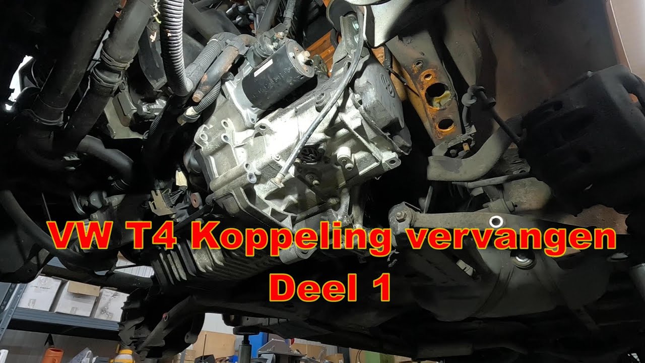 VW T4 2.4d Koppeling Defect deel 1!!