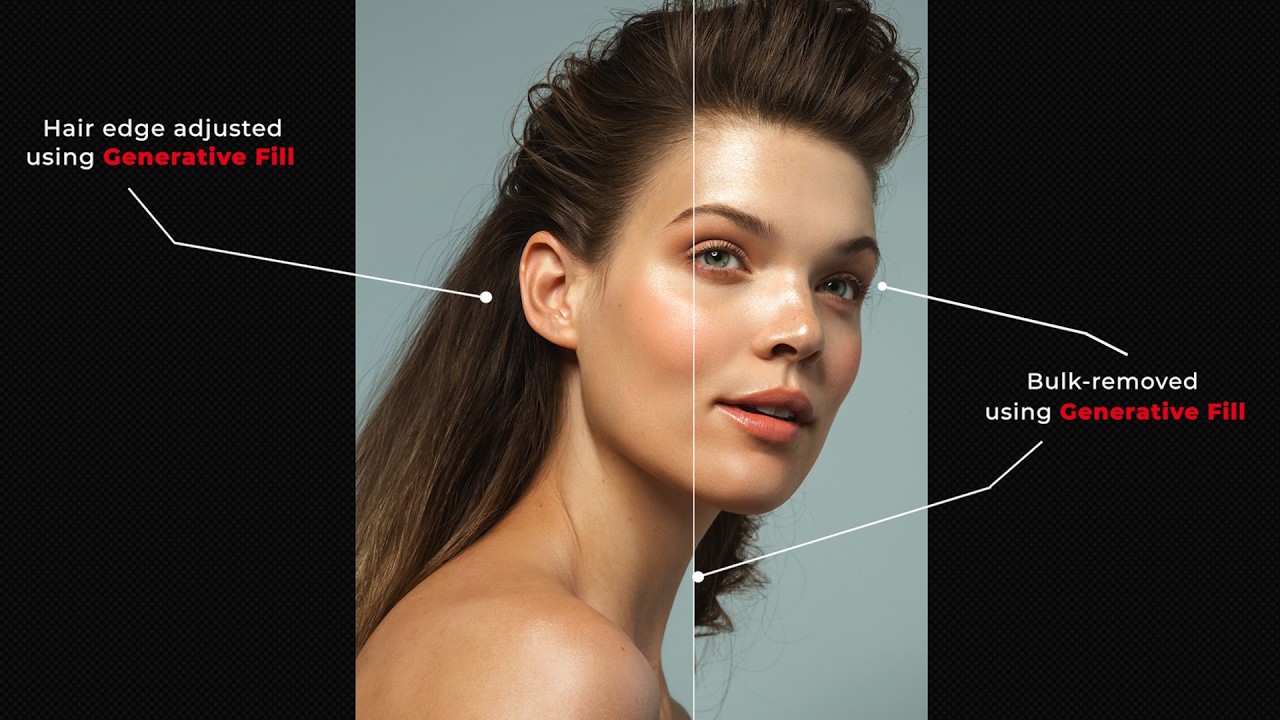 AI-Powered Tools for Hair Retouching in Photoshop 🖌