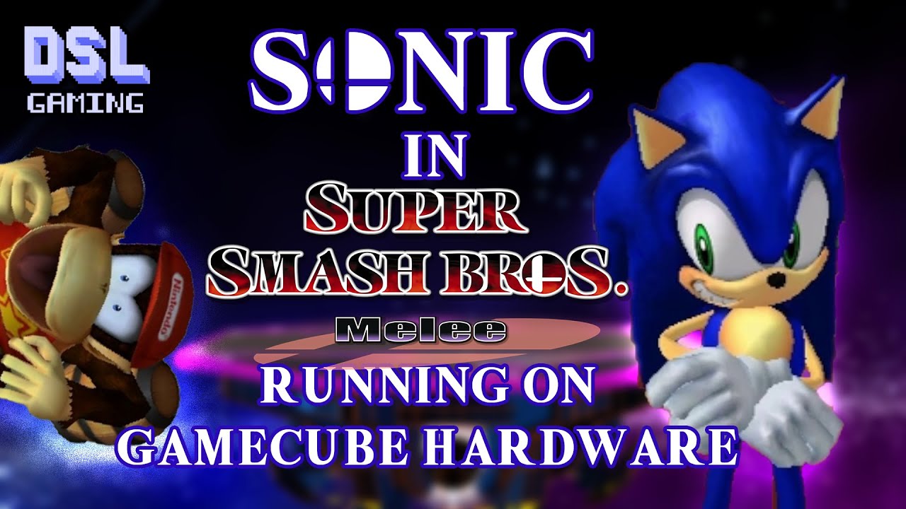 Playing the Smash Melee Akaneia Build on ORIGINAL Gamecube Hardware