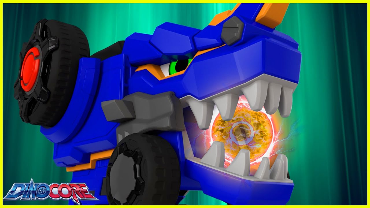 Dinocore Super Dino Power | 2 Min Dinosaur Robot Animation 🦸&zwj;♂️ Power Rangers Cartoon |Superheroes