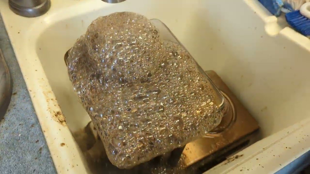 Cleaning a toyo heat exchanger with baking soda