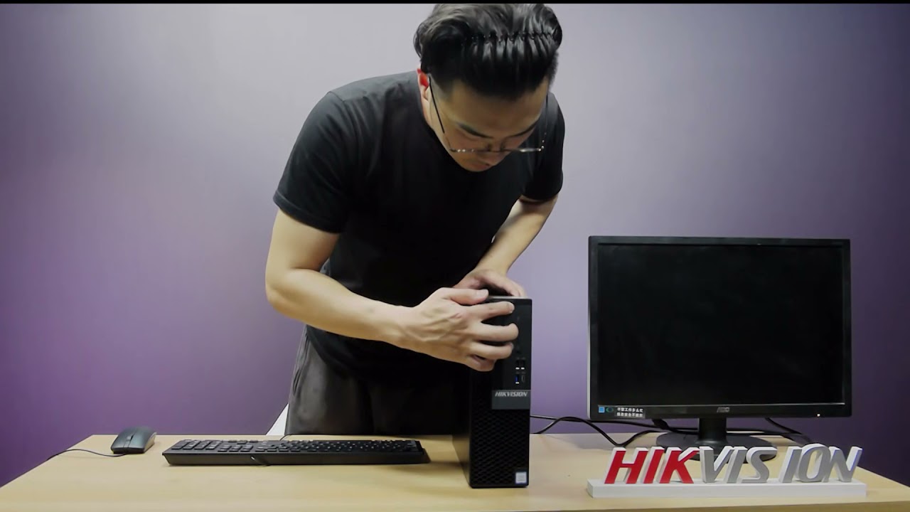 Unboxing the HikCentral Workstation