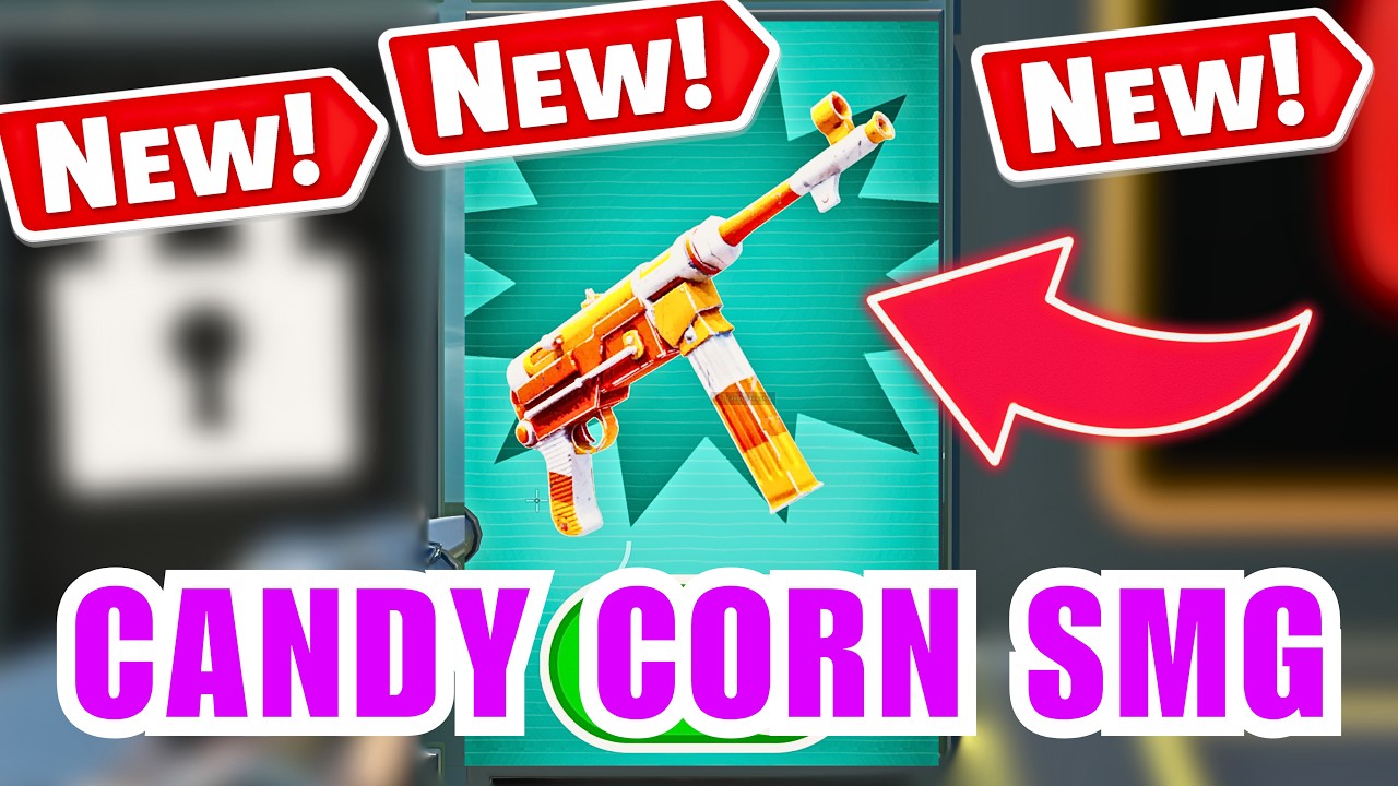 HOW TO GET CANDY CORN SMG in 1v1 With EVERY GUN Secrets Fortnite @hivecr8 hivecr8