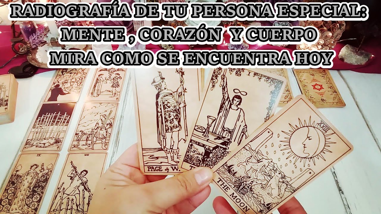 ✨RADIOGRAFÍA DE TU PERSONA ESPECIAL:  MENTE🧠CORAZÓN❤️Y CUERPO💪🏻 MIRA COMO SE ENCUENTRA HOY🔎 🙆🏻‍♂️