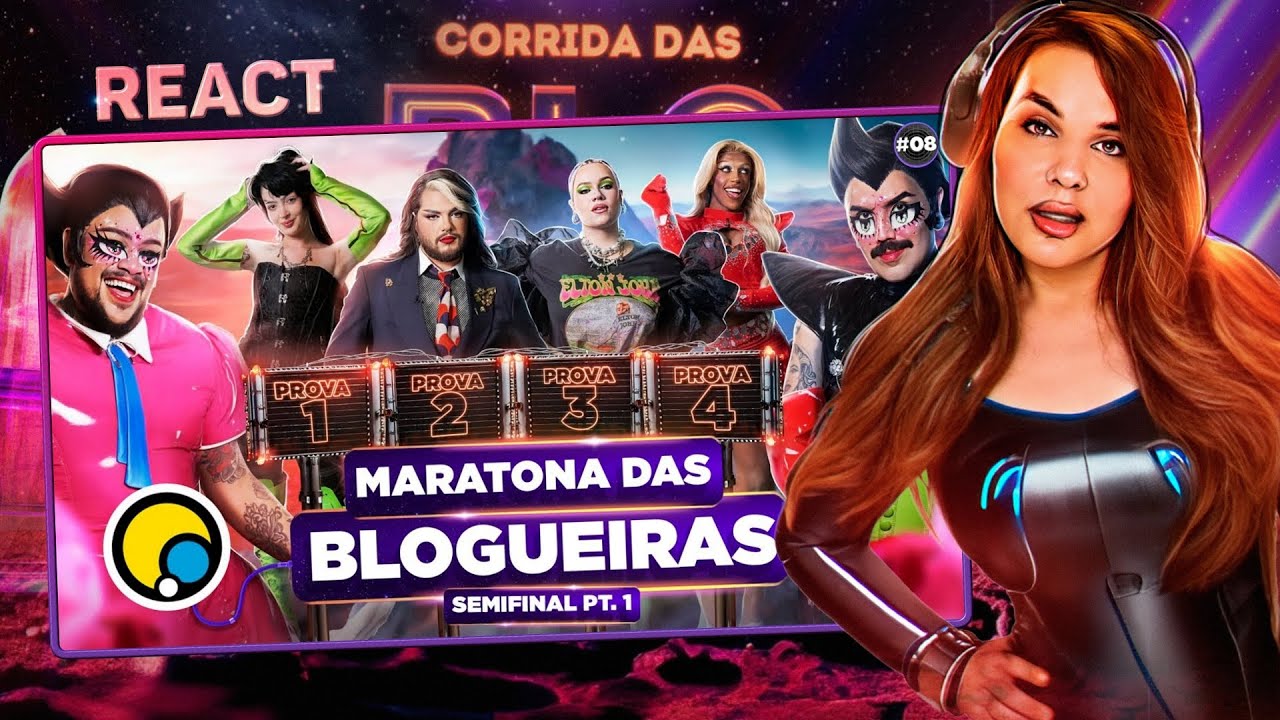 Wanessa Wolf reagindo SEMIFINAL Corrida das Blogueiras 5 - parte 1: MARATONA DAS BLOGUEIRAS