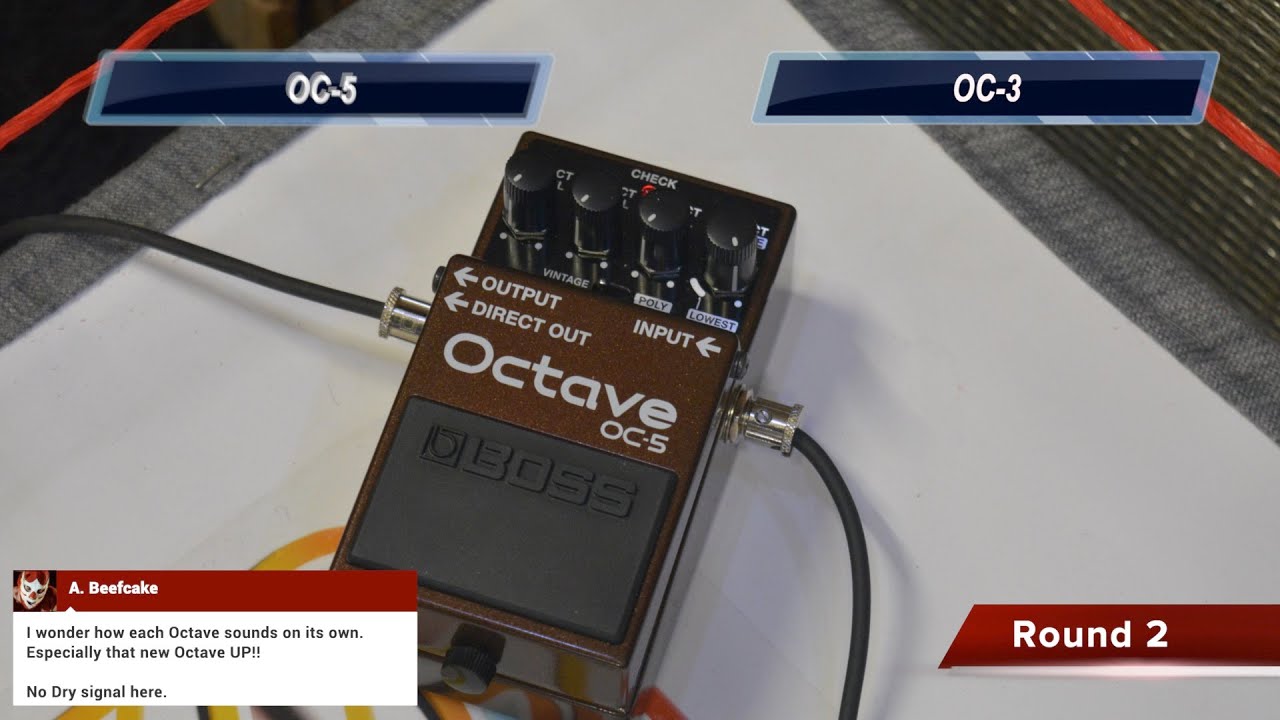 Boss OC-5 vs OC-3 | Live on SWL!