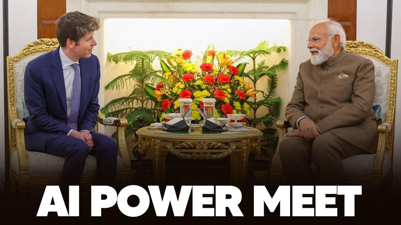 CEO of OpenAI, Sam Altman meets PM Modi