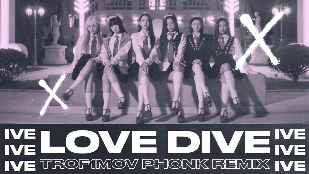 IVE - LOVE DIVE (trof1mov phonk remix) (the dark version of LOVE DIVE)