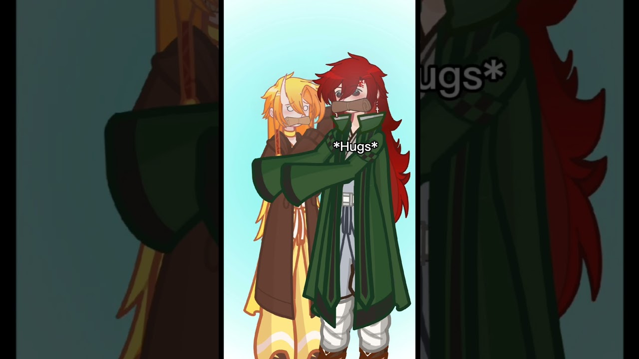 Both cute demon's meet eachother ❤️🧡 [Demon au] #knygacha #gachameme #tanzen #tanjiroxzenitsu