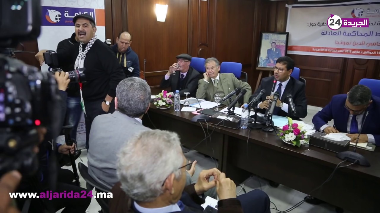 خطير...شنآن بين الرميد وويحمان بسبب سؤال من قتل  باها والزايدي