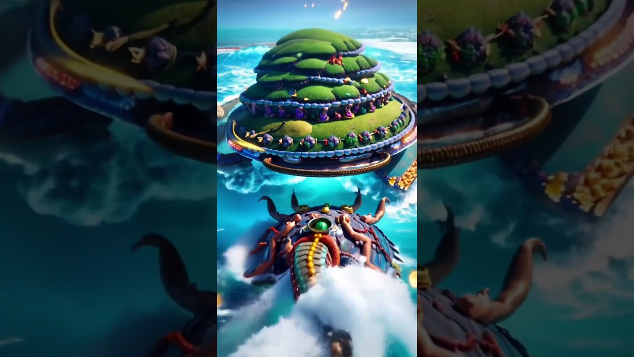 Do you know the myth of the stirring of the ocean of ​​milk (Samudra Manthan)?