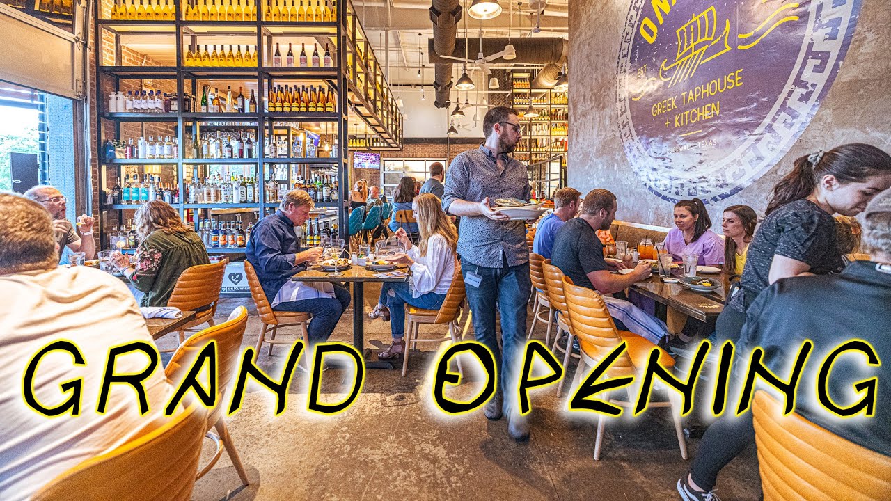 Greek Restaurant Grand Opening 2021