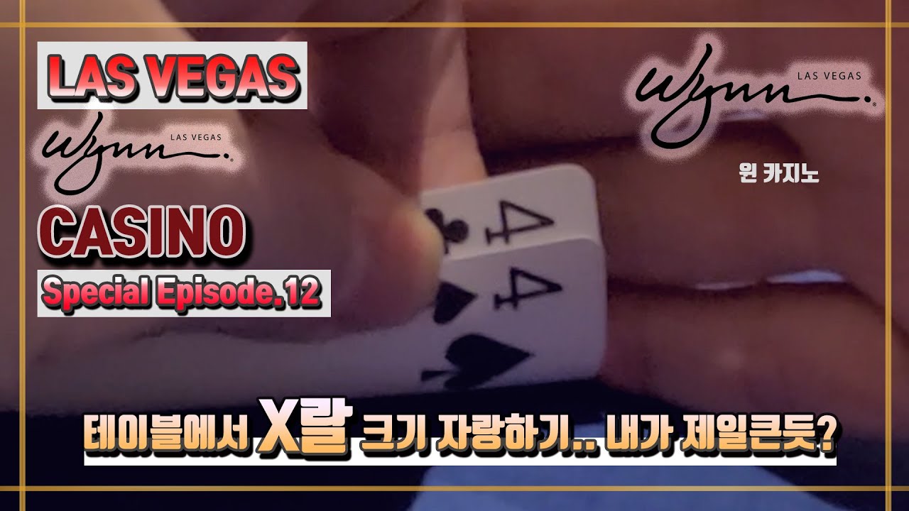 🇺🇲라스베가스 윈카지노 테이블 위에서는 겸손해라... 혼난다 $2/5 EP.33 wynn Casino Poker V-log 홀덤브이로그