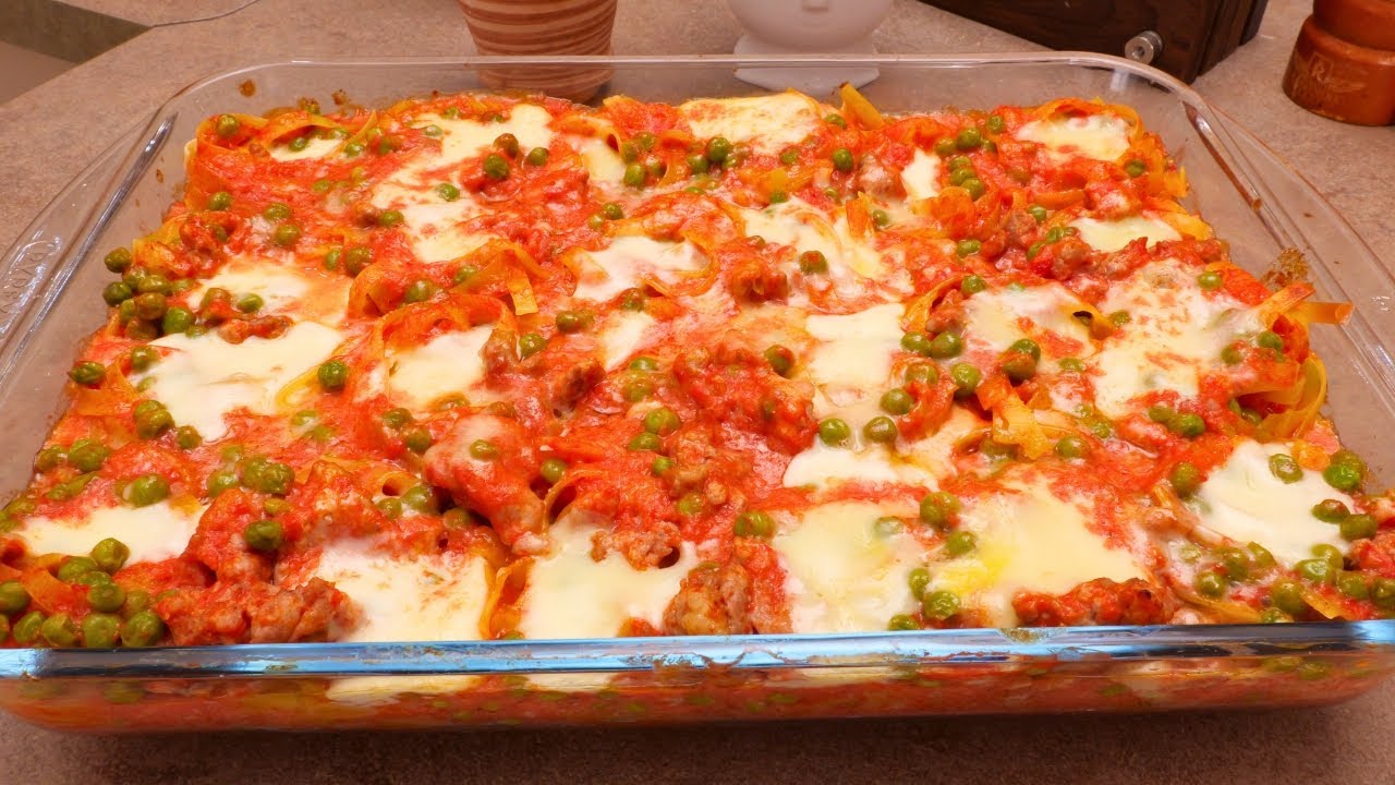 NIDI DI TAGLIATELLE AL FORNO