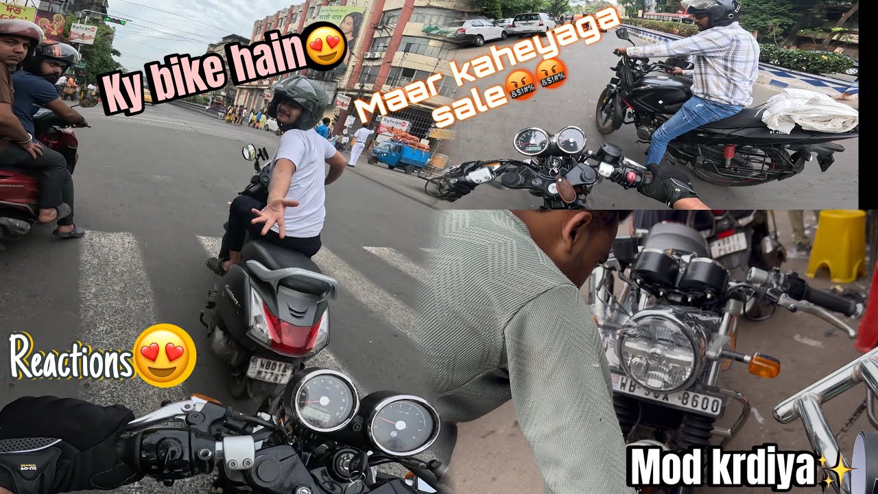 Public Reaction on GtT650 Exhaust😈|PPF Done.☑️ |Crazy Ride🔥|Angry Uncle😂|Loudest Exhaust🔥|CasualRide