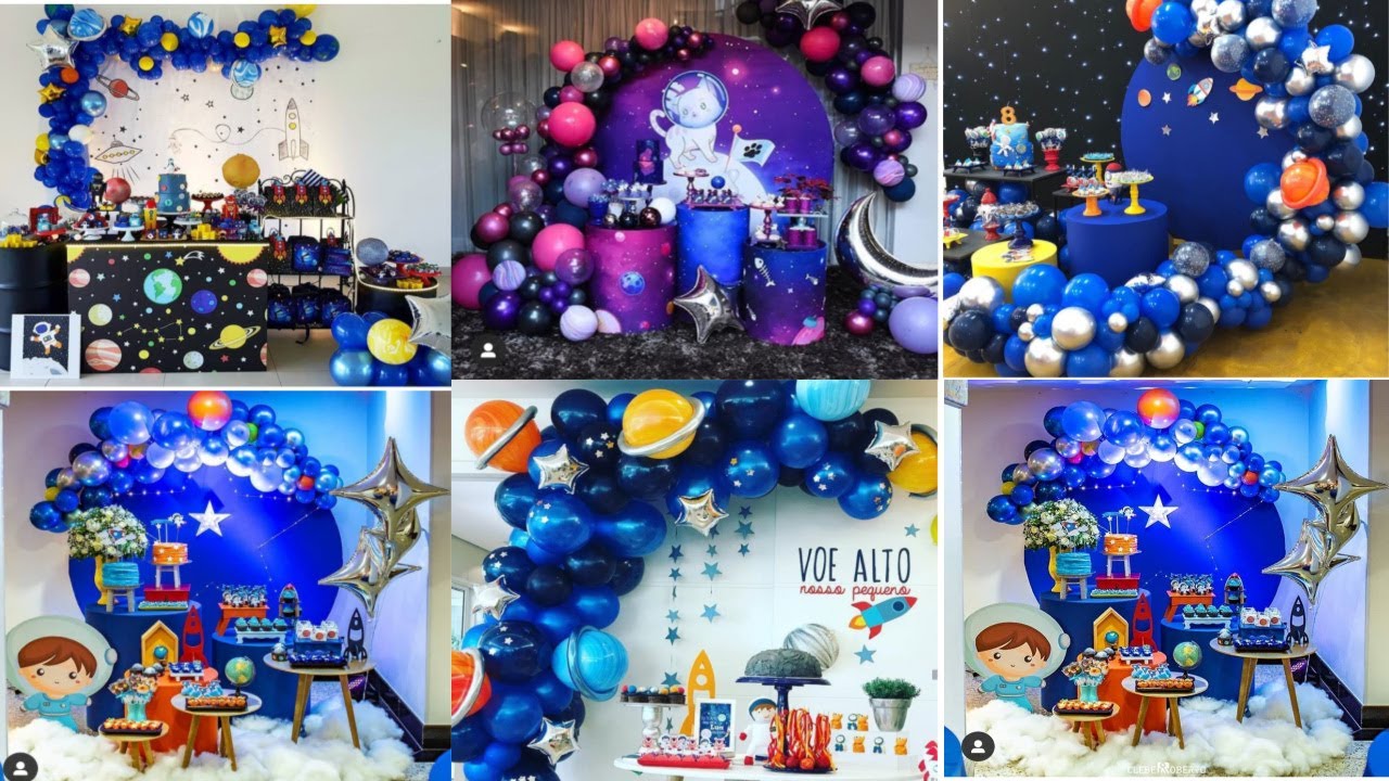 50+ Astronaut theme birthday party decoration ideas