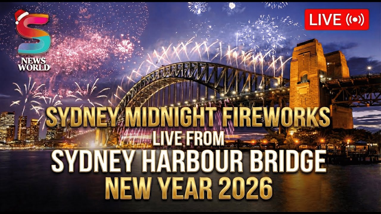 🔴COUNTDOWN TO 2026: Live from Sydney Harbour Bridge! | Sydney NYE Fireworks LIVE