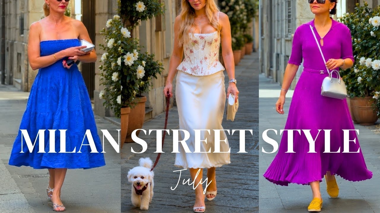 Milan Street Style in July at +37&deg;C | The Most Stylish Summer Looks and Street Fashion Inspiration