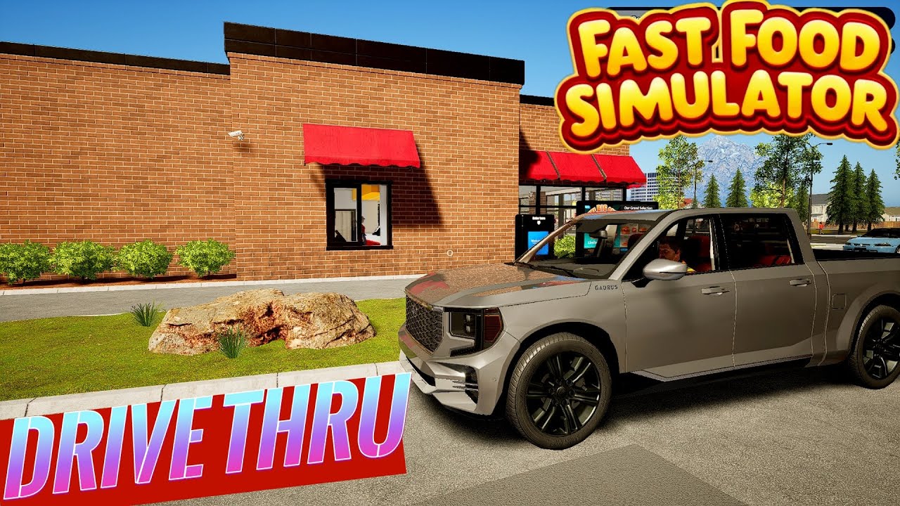 FINALLY DRIVE-THRU STARTED | FAST FOOD SIMUALTOR |