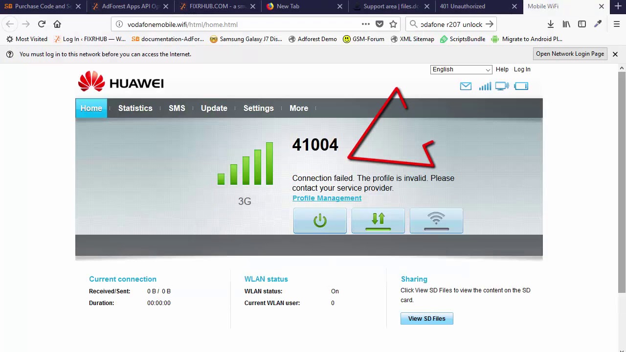 Vodafone R207 convert to Huawei E5330 Done!