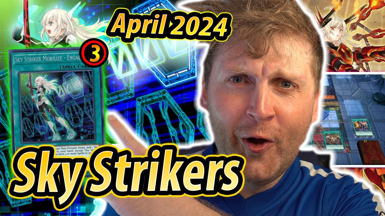3 ENGAGE..?! OMG I LOVE RAYE! | Sky Striker DECK (TCG APRIL 2024)