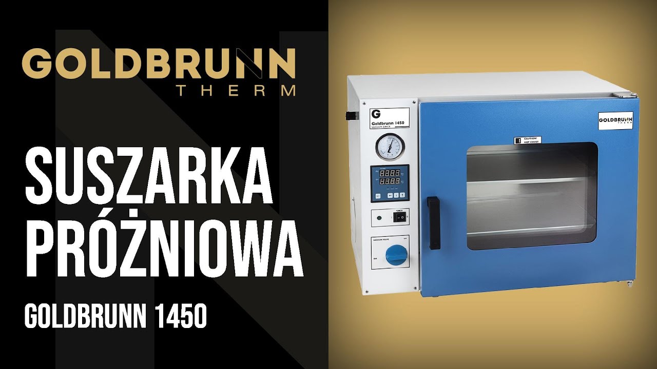 Suszarka pr&oacute;żniowa GOLDBRUNN 1450 | Prezentacja produktu 10070013