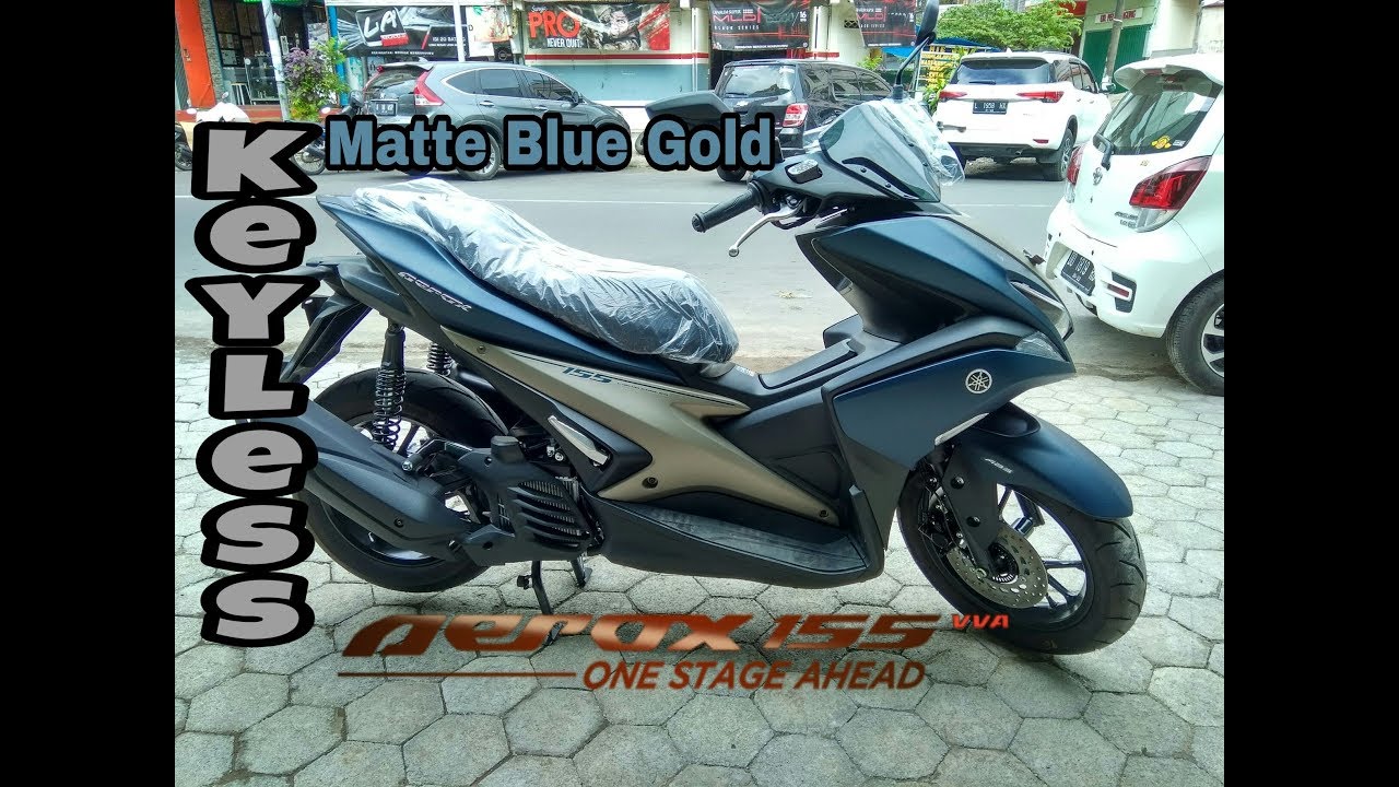 Yamaha AEROX 155 VVA S Version Terbaru - Indonesia - Review - TANPA KUNCI WOW
