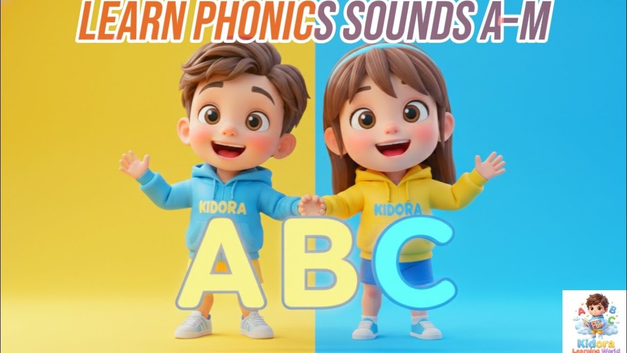 Phonics Sounds A–M | ABC Learning Song for Kids | Preschool & Kindergarten