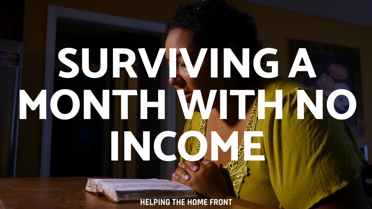 Surviving and Thriving When There’s No Income