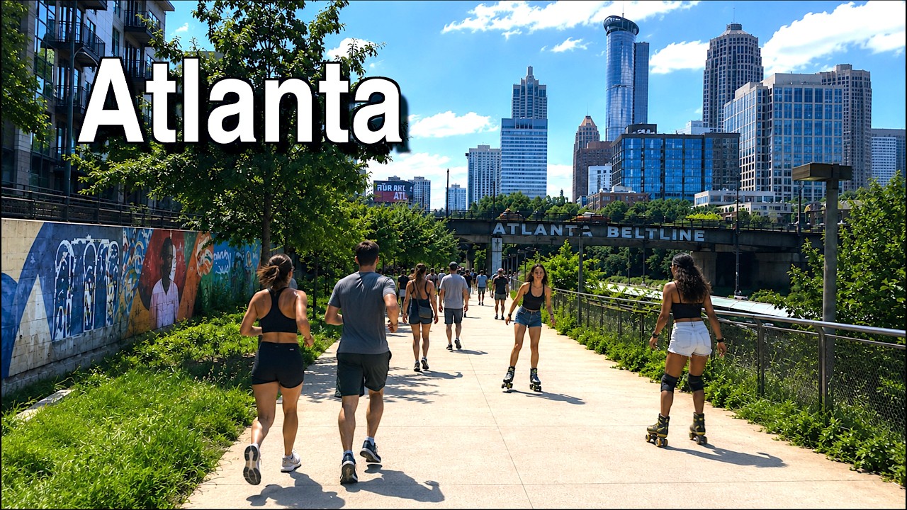 Atlanta Beltline Summer Heatwave Walk 2026 | 4k Atlanta Georgia