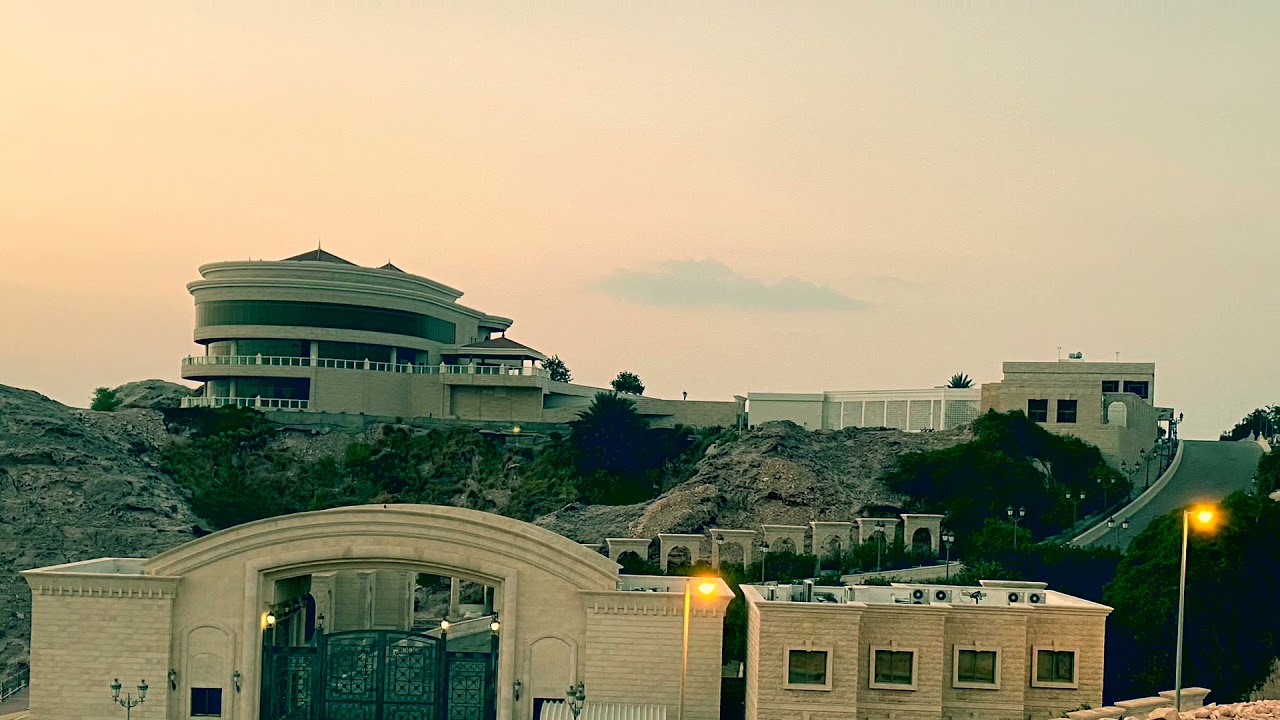 Mountain View from Jebel Hafeet Mountain ( Alain - Buraimi Border)