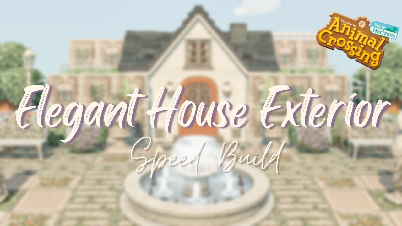 Turning My House Into A Mansion? Speed Build // Animal Crossing New Horizons