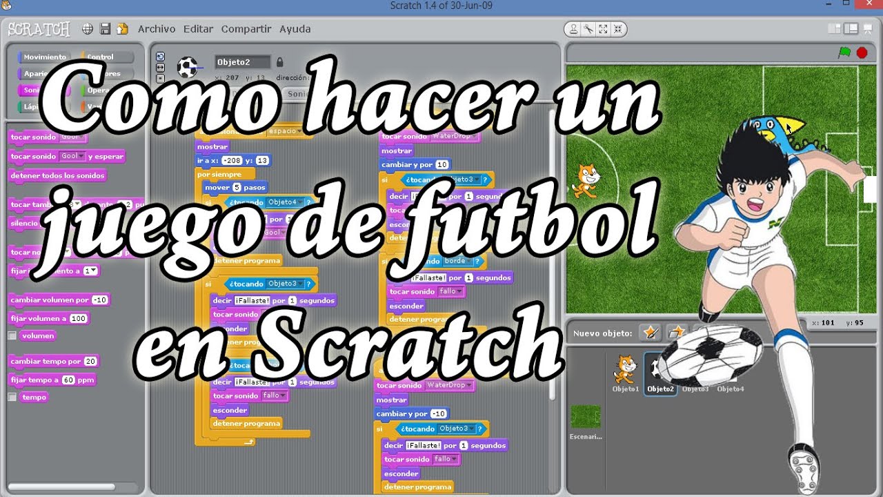 Juego Futbol en Scratch
