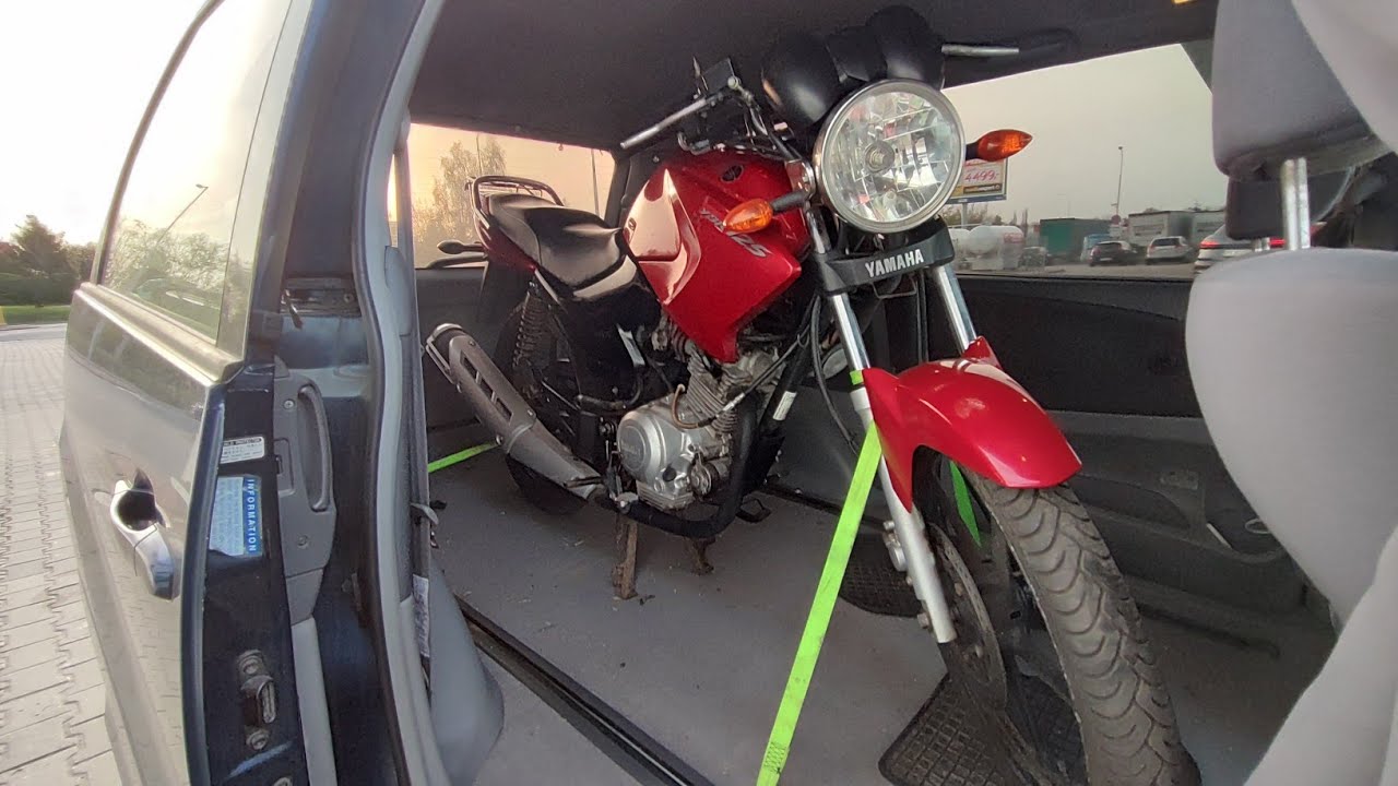Dziś oględziny Yamaha YBR-125 po 22tys km