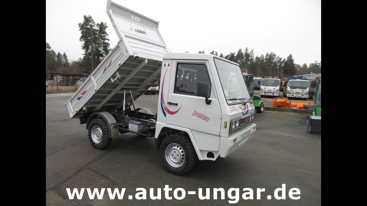 Fort Pantera 4WD Comaca Car 4x4 3-Seiten Kipper Untersetzung 40km/h  Agricultural www.auto-ungar.de