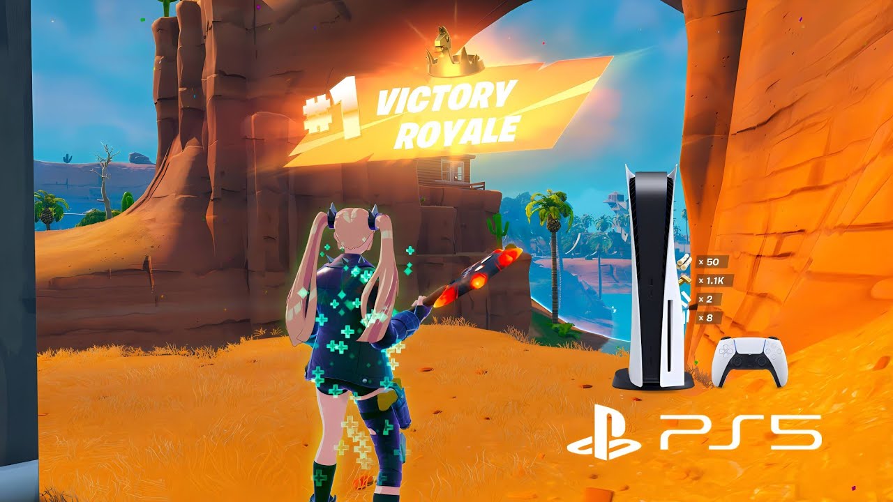 Fortnite PS5 Gameplay [4K 120Fps] || Grind Reload Ranked