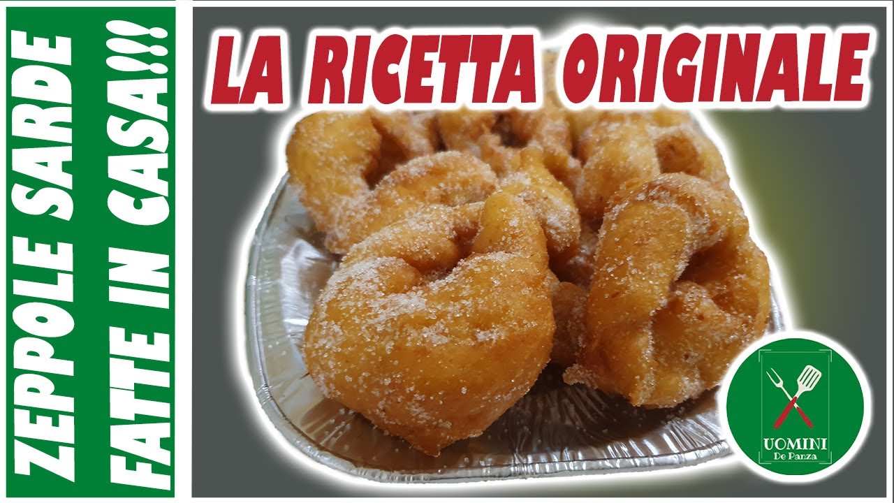 Ricetta di nonna Mariangela delle ZEPPOLE Sarde (is zippulas) fatte in casa!!! SENZA IMPASTATRICE