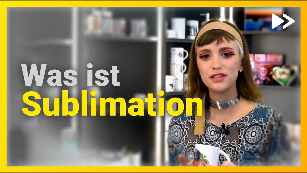 Sublimation einfach erkl&auml;rt.