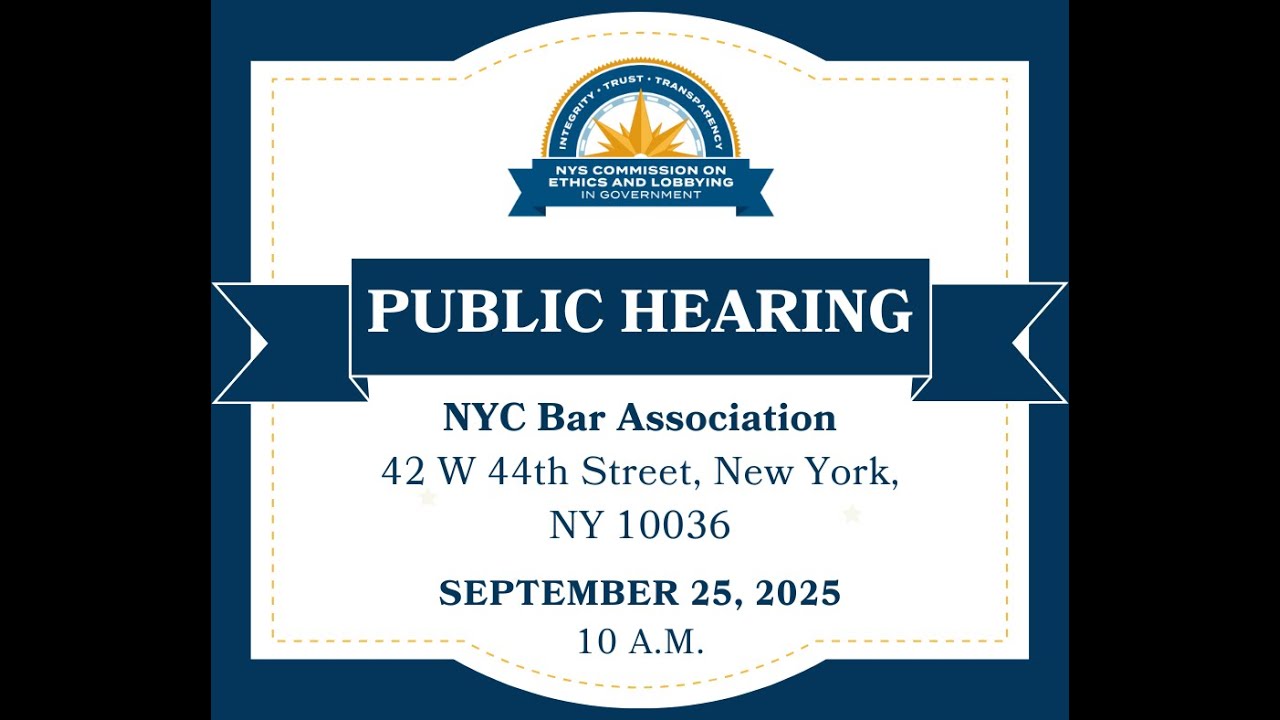 September 25, 2025 Public Hearing