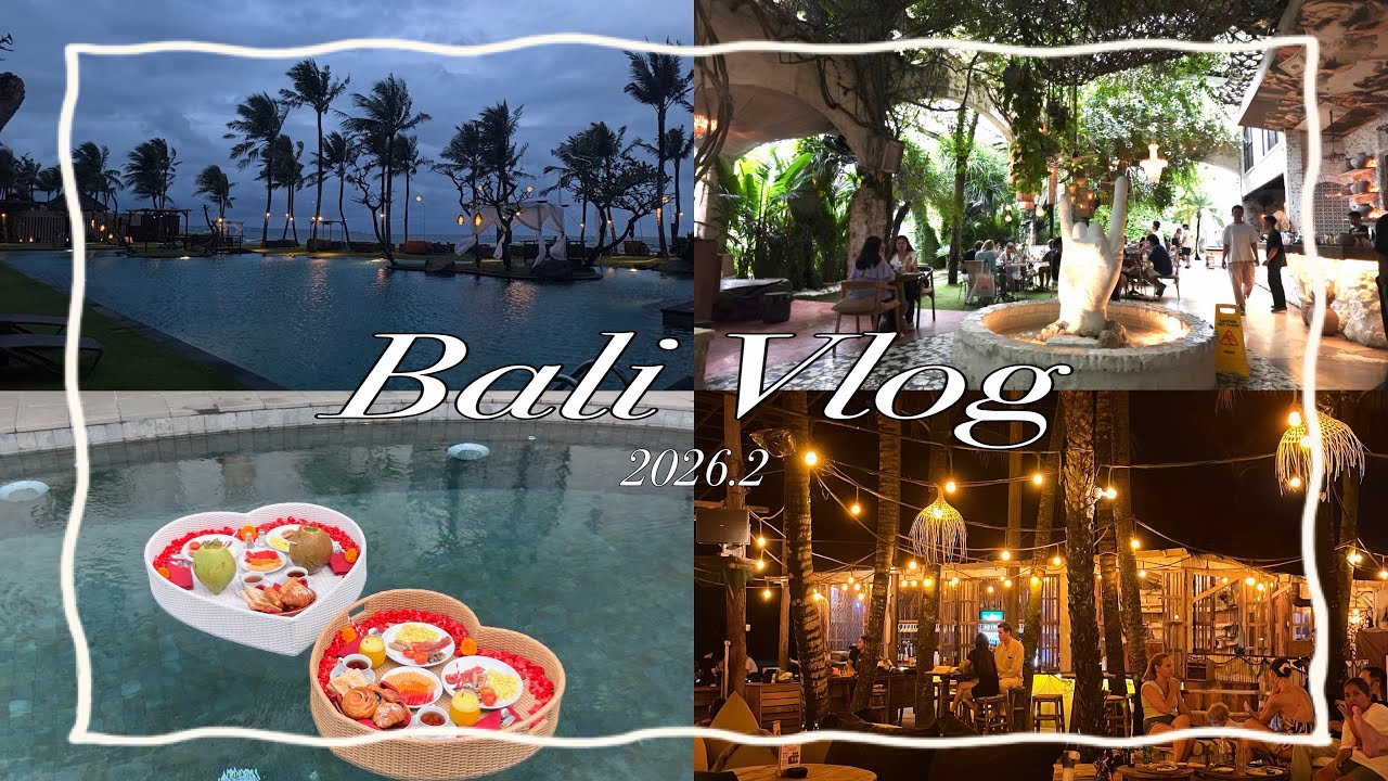 【バリ島vlog】3泊5日女子4人旅🇮🇩🌴🌺💕